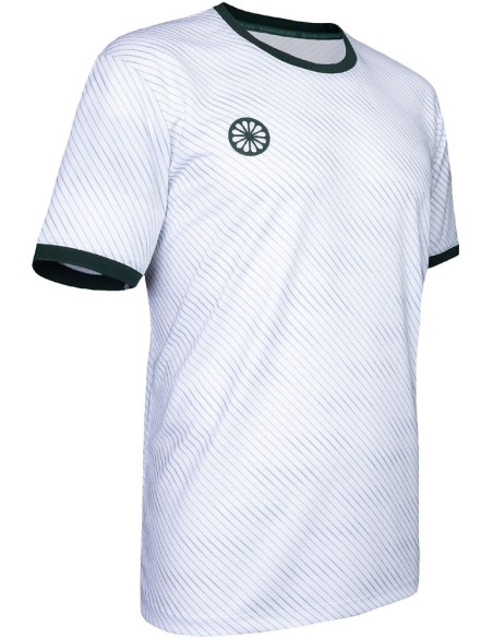 Indian Maharadja Men Pique Printed Tee Hunter Green