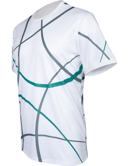 Indian Maharadja Men Pique Smash Tee Lush Green-Print