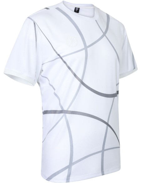 Indian Maharadja Men Pique Smash Tee Grey-Print