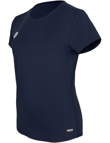 Indian Maharadja Women Breeze Round Neck Tee (Navy)