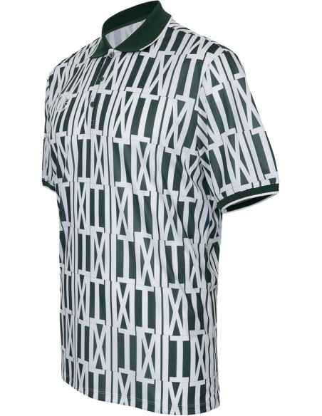 Indian Maharadja Men Pique Printed Tee Hunter Green