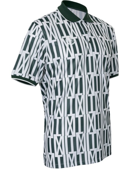 Indian Maharadja Men Pique Printed Tee Hunter Green