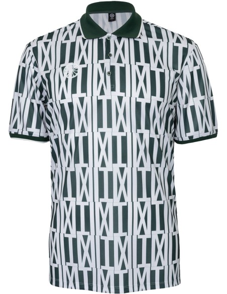 Indian Maharadja Men Pique Printed Tee Hunter Green