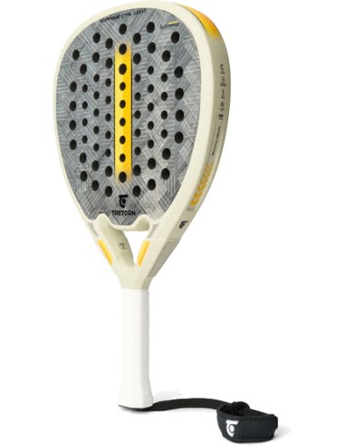 Testracket: Tretorn Supreme Control Light (White/Yellow)