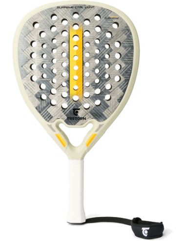 Testracket: Tretorn Supreme Control Light (White/Yellow)