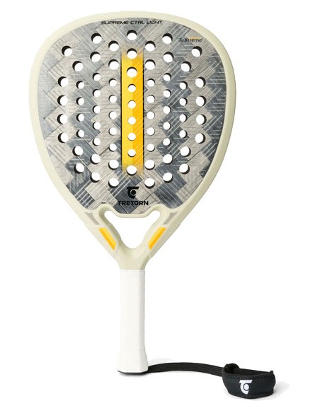 Testracket: Tretorn Supreme Control Light (White/Yellow)