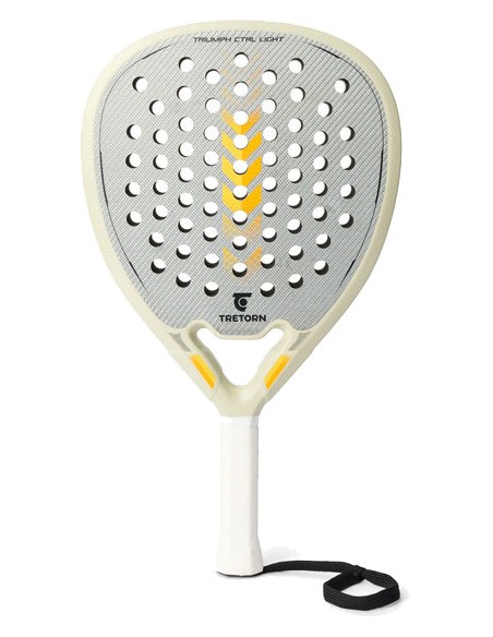 Testracket: Tretorn Triumph Control light (White/Yellow)