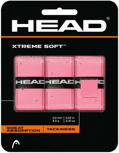 Head Xtreme Soft pink 3-pack