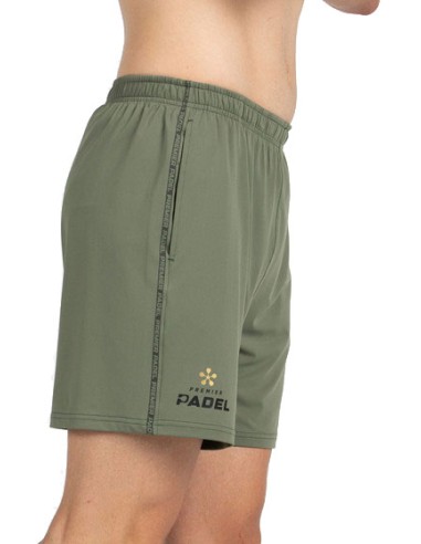 Bullpadel Premier Padel Short Preux (Kaki)