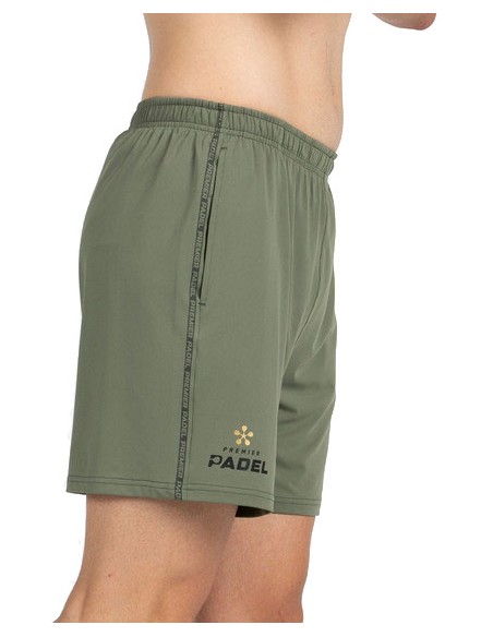 Bullpadel Premier Padel Short Preux (Kaki)