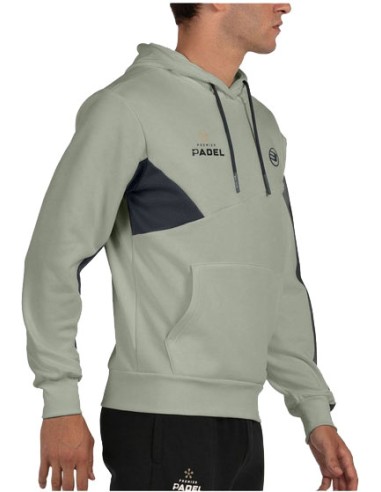 Bullpadel Premier Hoodie Palmiro (Eucalyptus)