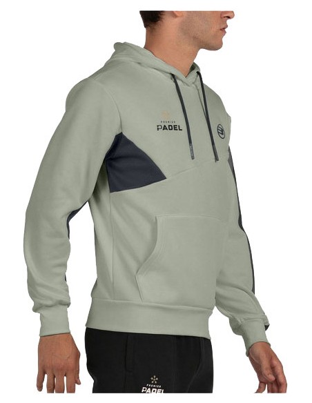 Bullpadel Premier Hoodie Palmiro (Eucalyptus)