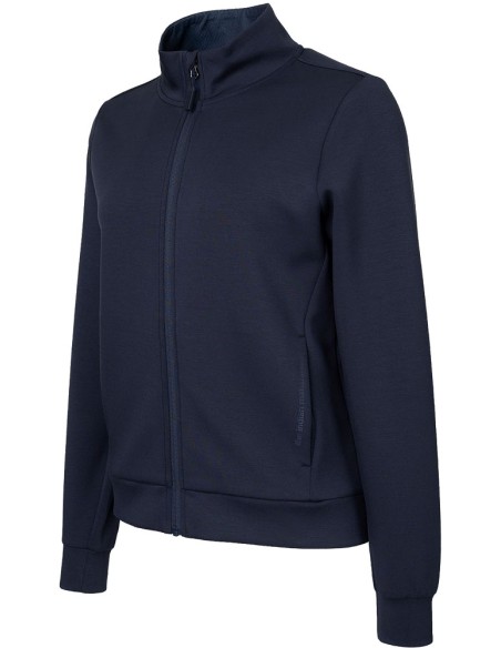 Indian Maharadja Women Soft Supreme Jacket (Night Blue)