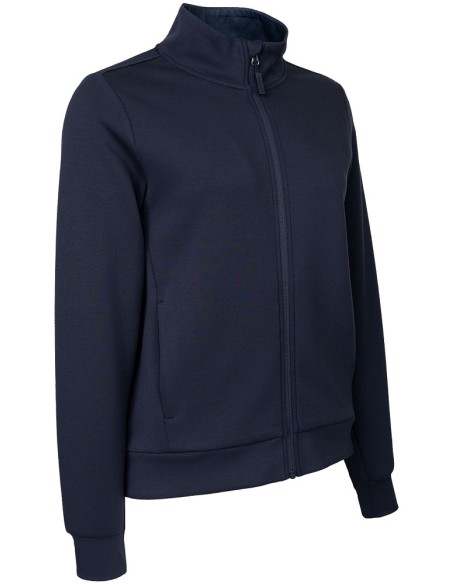 Indian Maharadja Women Soft Supreme Jacket (Night Blue)
