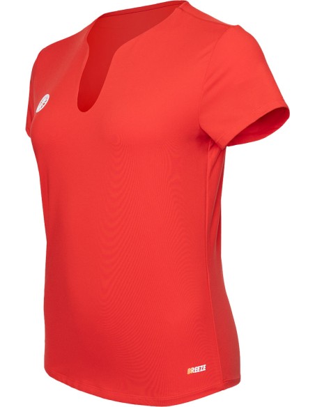 Indian Maharadja Women Breeze Tee Ruby Red