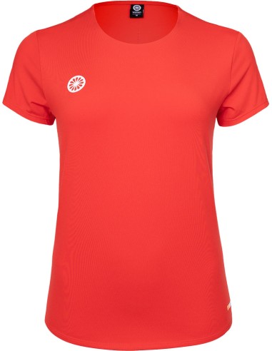 Indian Maharadja Women Breeze Round Neck Tee (Ruby Red)