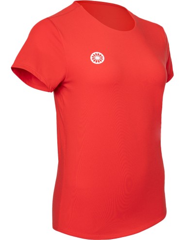 Indian Maharadja Women Breeze Round Neck Tee (Ruby Red)