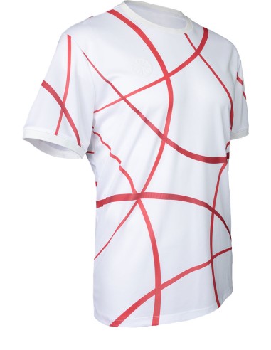 Indian Maharadja Men Pique Smash Tee Ruby Red Print