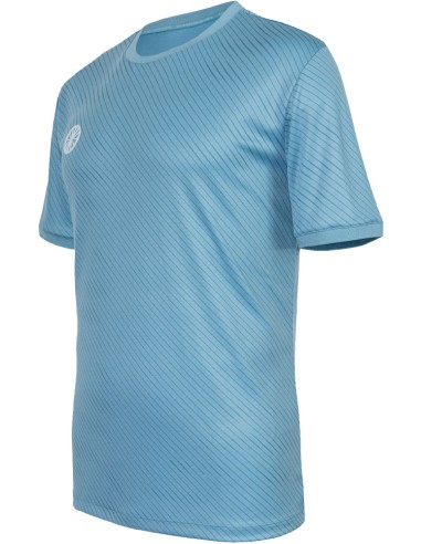 Indian Maharadja Men Pique Printed Tee Serene Blue