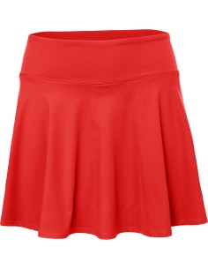 Indian Maharadja Girls Flowing Skirt (Ruby Red)