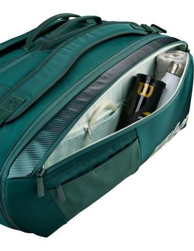 Wilson Blade V10 Racket Bag 15PK (Green)