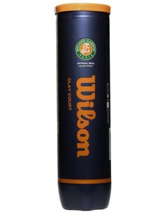 Wilson Roland Garros Clay Court 4-pack