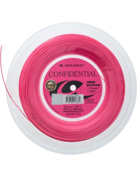 Solinco Confidential Pink Coil