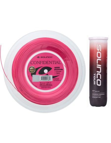 Solinco Confidential Pink Coil