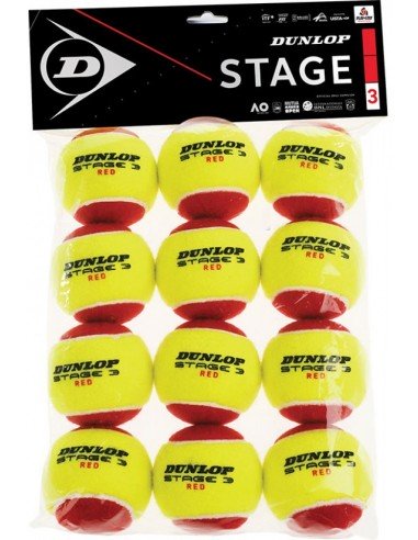 Dunlop stage 3 Rood 12pcs