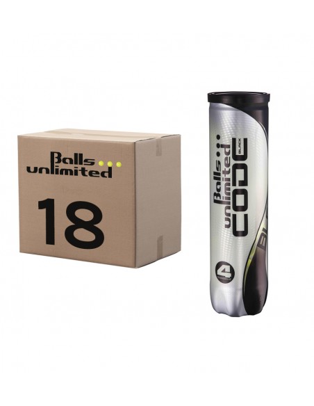 Balls Unlimited Code Black (Doos 18x 4-pack)