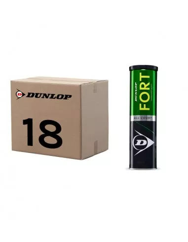Dunlop Fort All court (Doos 18x 4-pack)