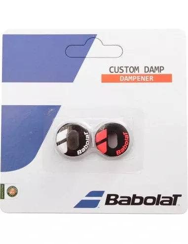 Babolat Custom Damp Black/Fluo red