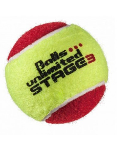Balls Unlimited Stage 3 Yellow/Red 60 stuks