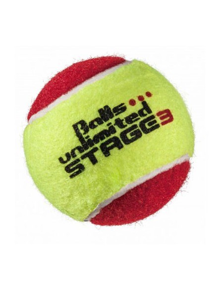Balls Unlimited Stage 3 Yellow/Red 60 stuks