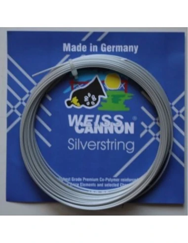Online Bespanservice: Weiss Cannon Silverstring 1.25mm