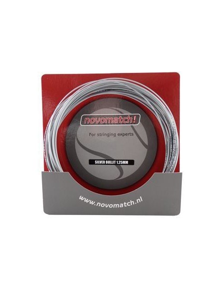 Online Bespanservice: Novomatch Silver Bullit 1.25mm