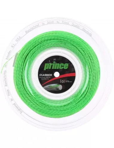 Prince Synthetic Gut Duraflex Lime Green Coil