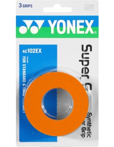 Yonex super grap 3-pack Orange