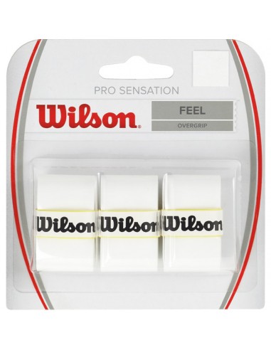 Wilson Pro Overgrip Sensation 3-pack White