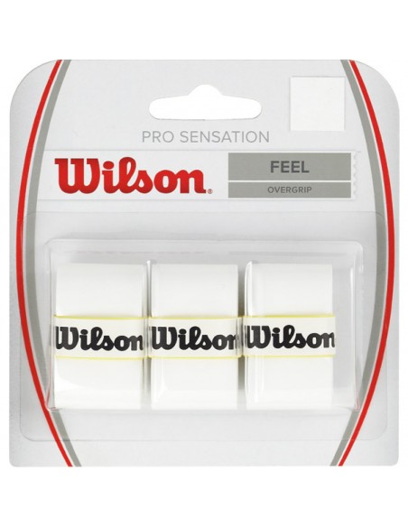 Wilson Pro Overgrip Sensation 3-pack White
