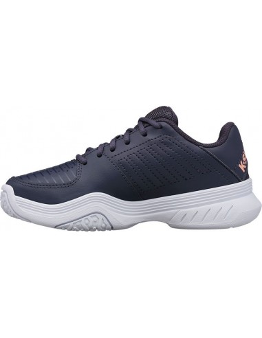 K-Swiss Court Express Omni Junior Graystone/Peach