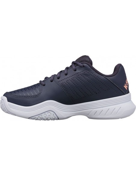 K-Swiss Court Express Omni Junior Graystone/Peach