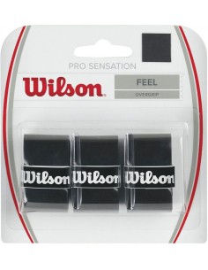 Wilson Pro Overgrip Sensation 3-pack Black