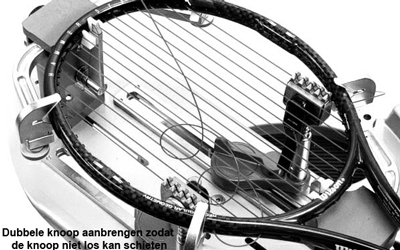 harpoen Bekwaam Bedenk Bespancursus: Hoe bespan ik een tennisracket met een bespanmachine?